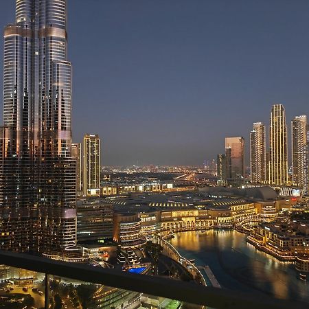 Luxury 2Br Apartment Burj Khalifa & Fountain Views Dubai Exterior foto