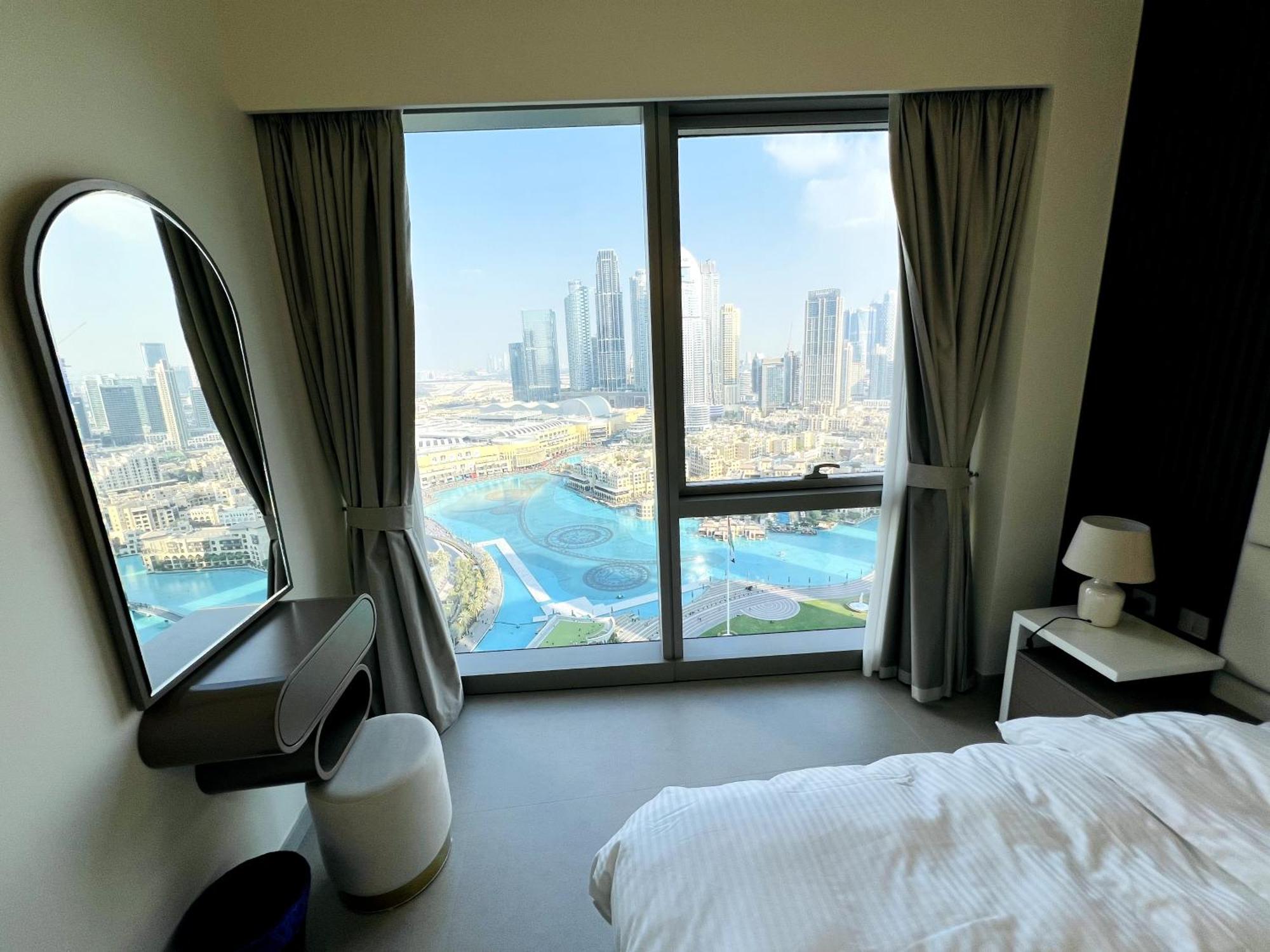 Luxury 2Br Apartment Burj Khalifa & Fountain Views Dubai Exterior foto