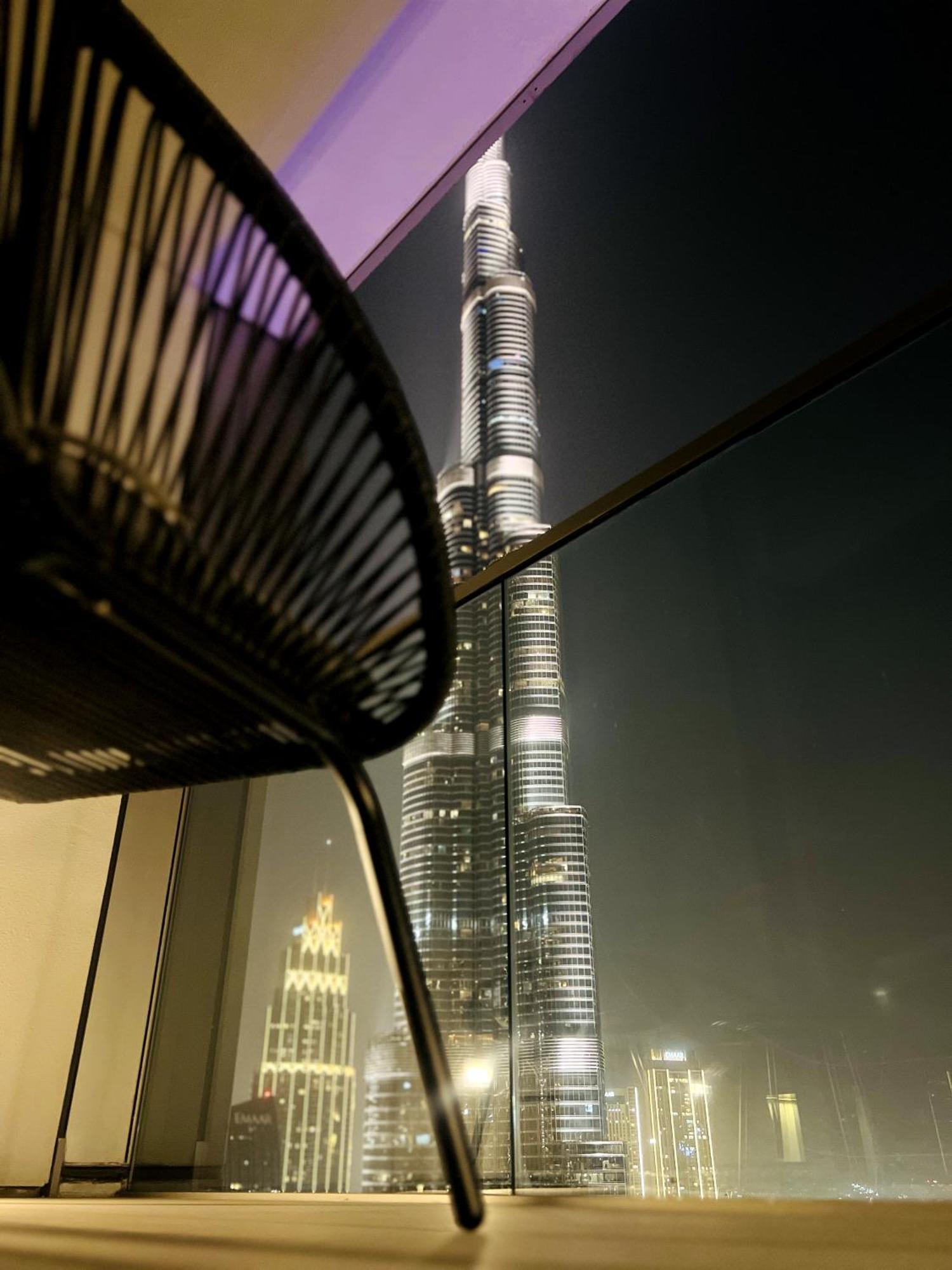 Luxury 2Br Apartment Burj Khalifa & Fountain Views Dubai Exterior foto